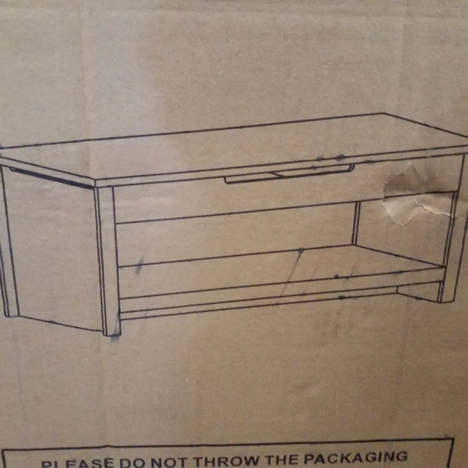 BOXED LIFT UP COFFEE TABLE
