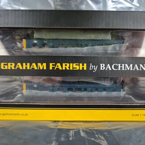 GRAHAM FARISH BY BACHMANN 371-885A CLASS 108 THREE CAR DMU BR BLUE - N GAUGE - 1:148 SCALE