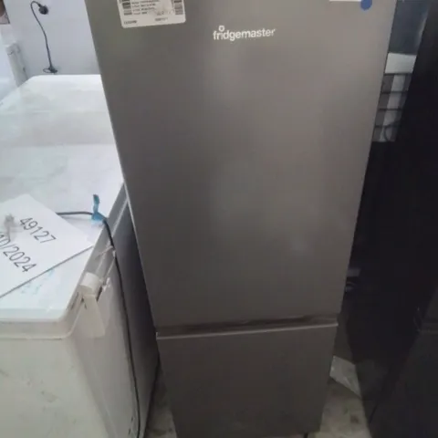 FRIDGEMASTER MC50165ES, 50cm FREESTANDING 60/40 FRIDGE FREEZER - SILVER