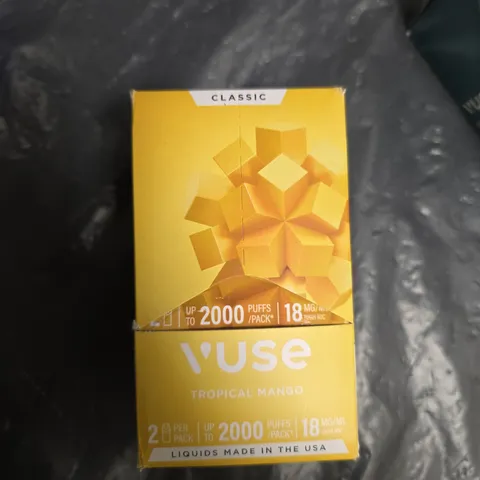 VUSE TROPICAL MANGO NICOTINE E-LIQUID - 2-PACK, 18 MG/ML, UP TO 2000 PUFFS
