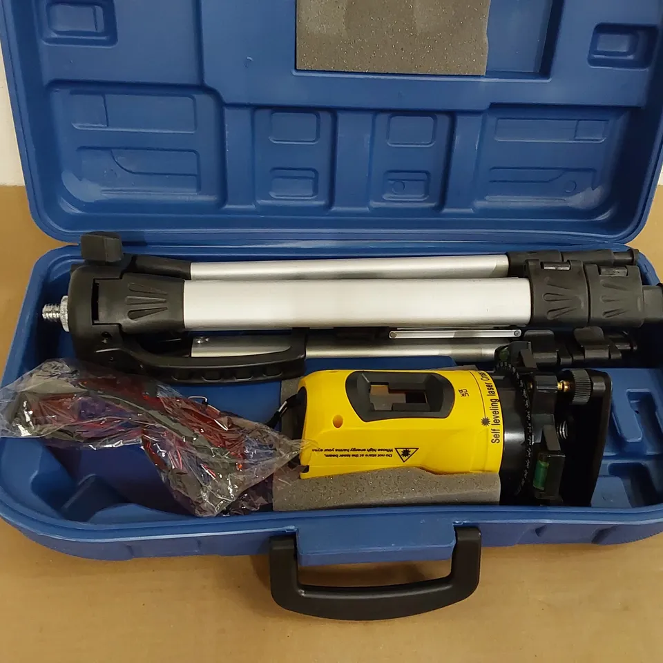 SELF LEVELING LASER CROSS LEVEL KIT (1 ITEM)