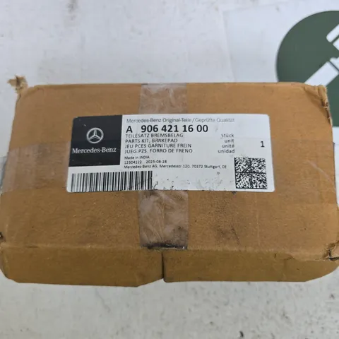 MERCEDES-BENZ ORIGINAL PARTS KIT – BRAKE PAD SET (A 906 421 16 00)