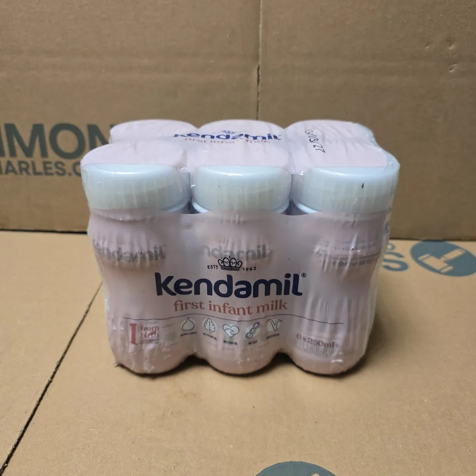 KENDAMIL FIRST INFANT MILK 1 FROM BIRTH (6X250ML)