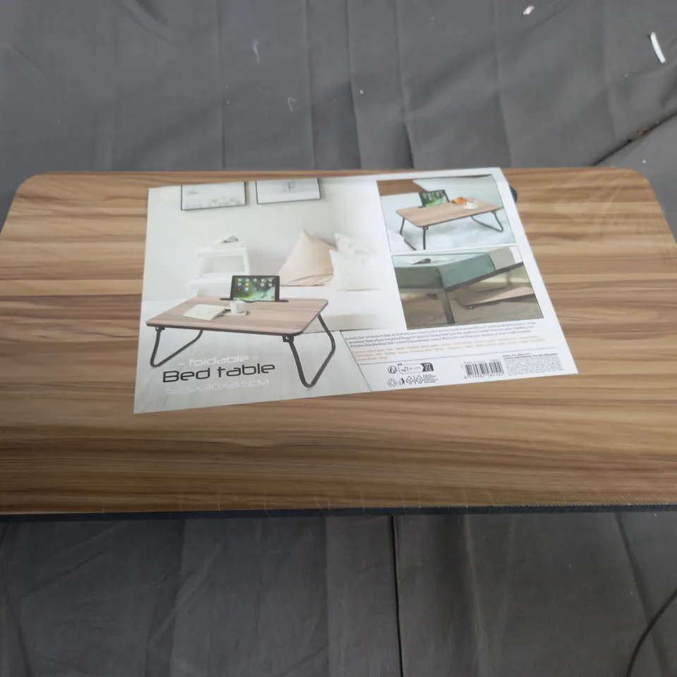 FOLDABLE BED TABLE