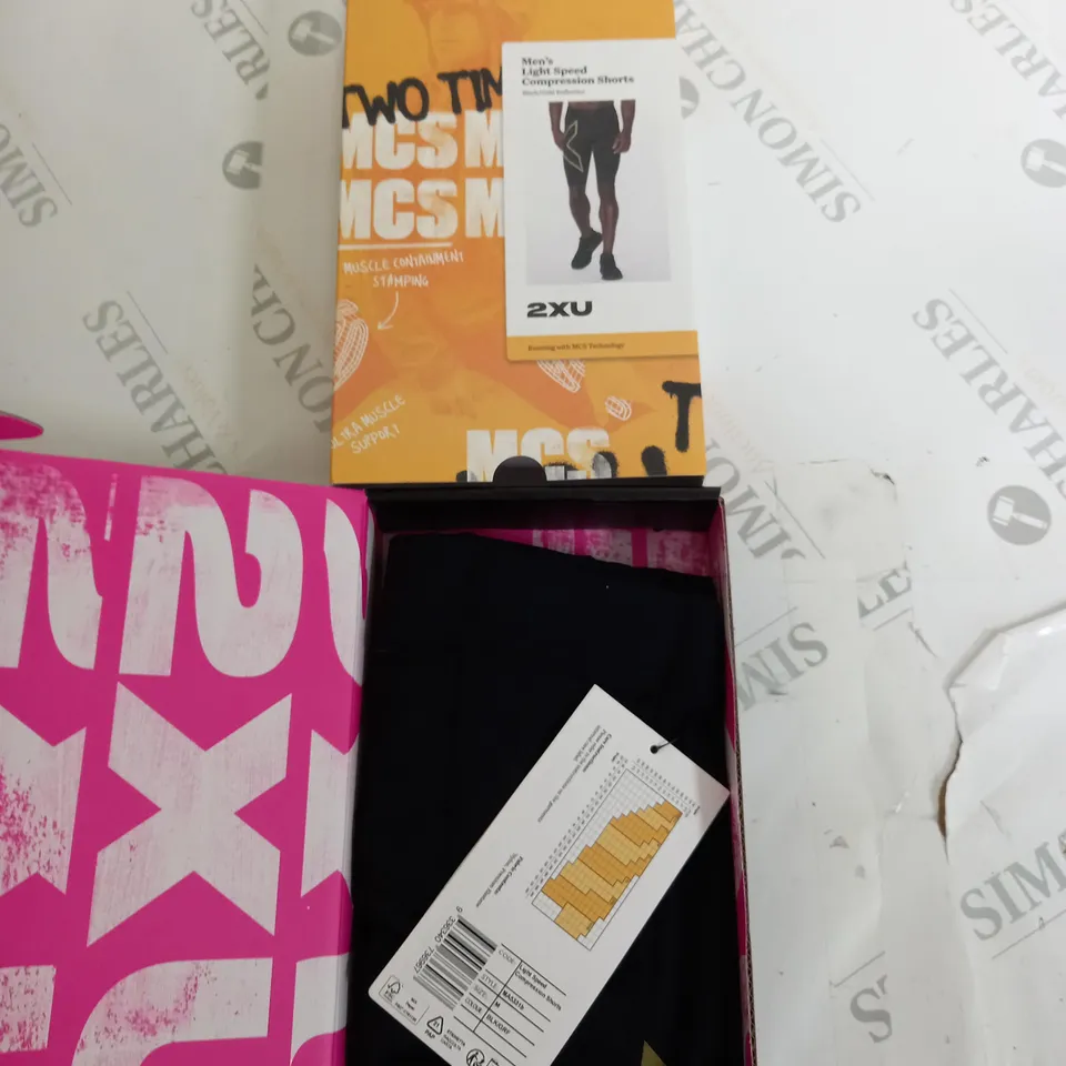 BOXED 2XU MENS LIGHT SPEED COMPRESSION SHORTS 