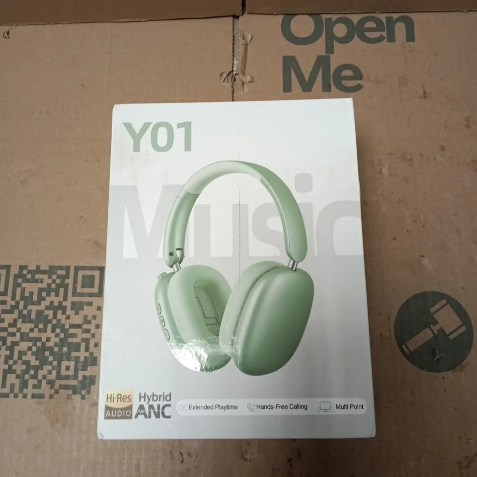 WENTRONIC Y01 GREEN WIRELESS HEADPHONES – HI-RES AUDIO, HYBRID ANC