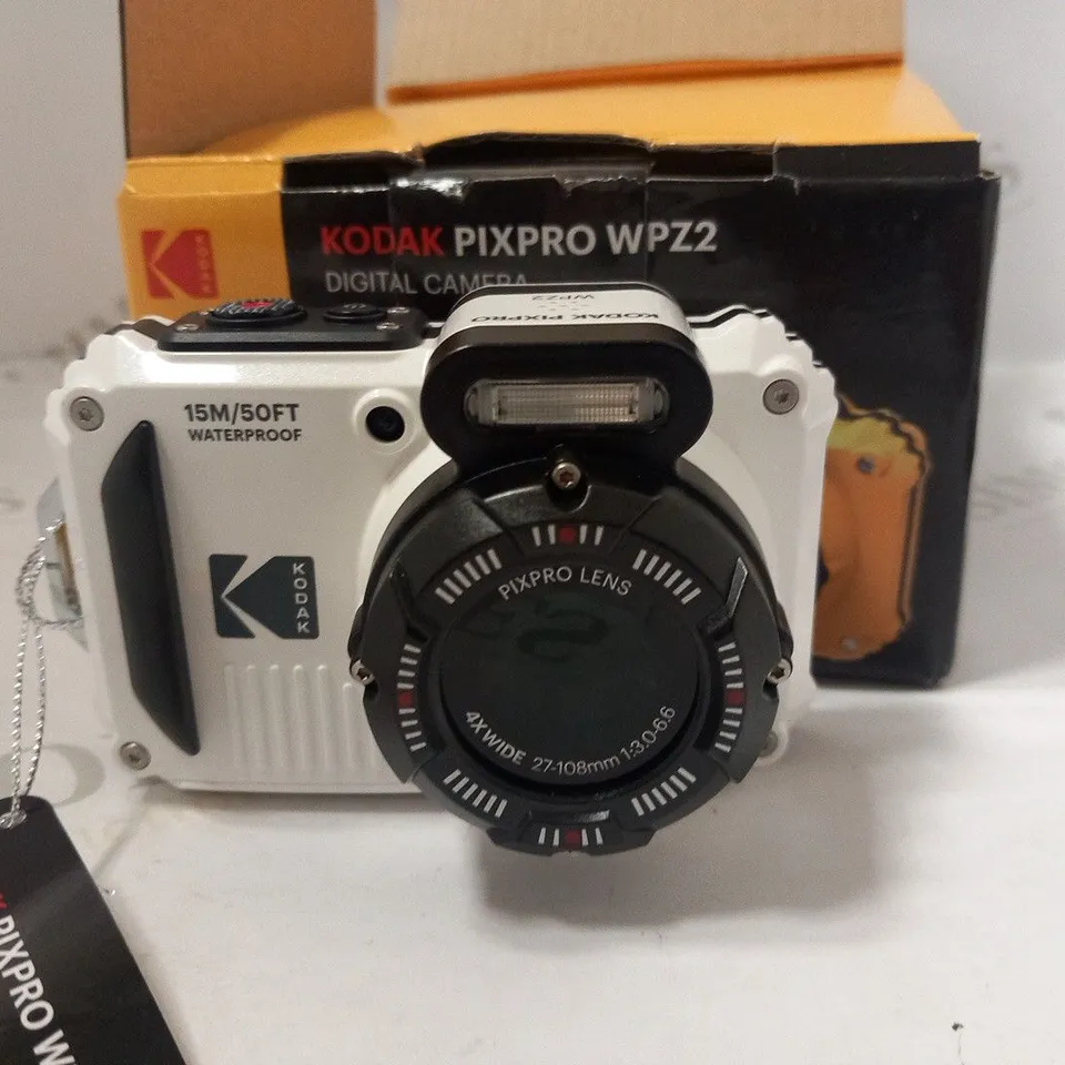 BOXED KODAK PIXPRO WPZ2 DIGITAL CAMERA