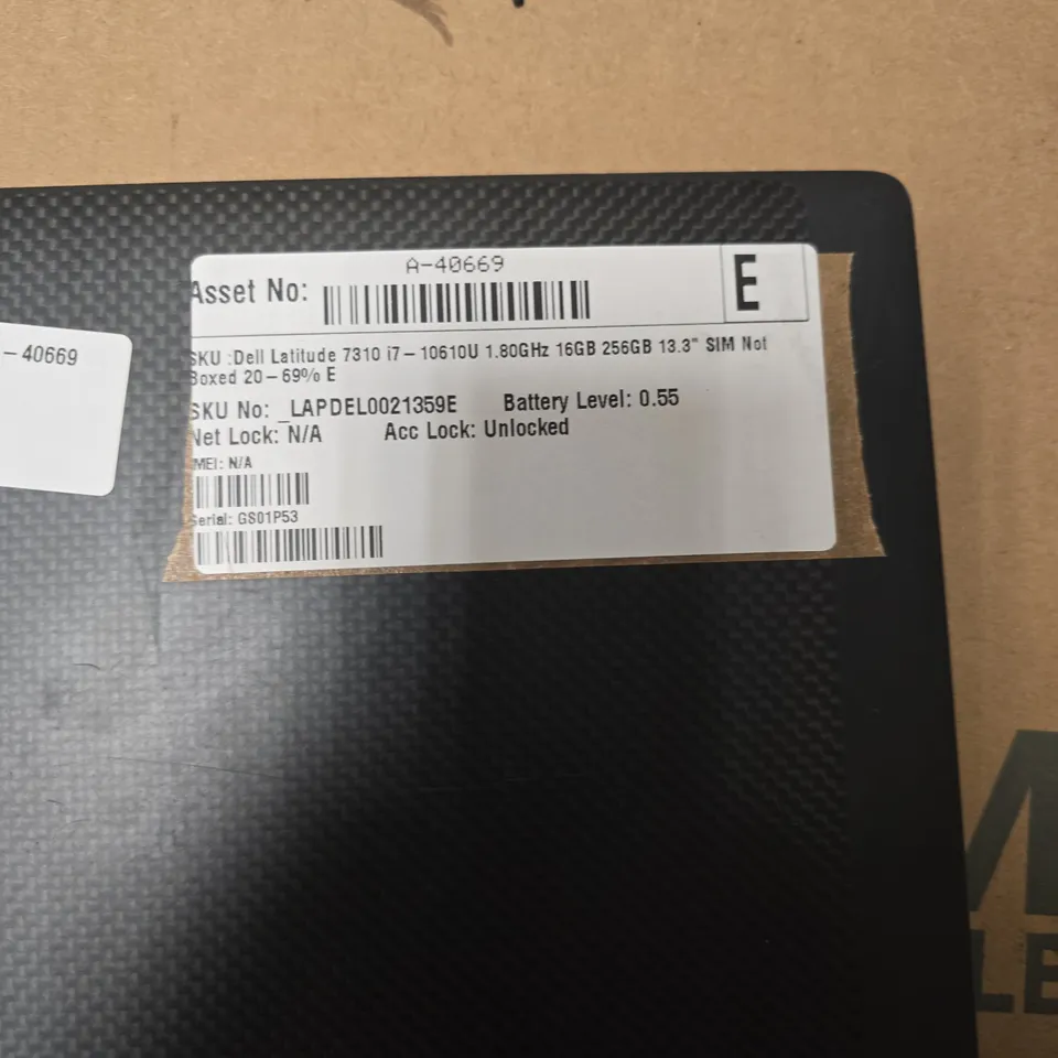 DELL LATITUDE 7310 LAPTOP – I7, 16GB RAM, 256GB SSD, 13.3IN DISPLAY