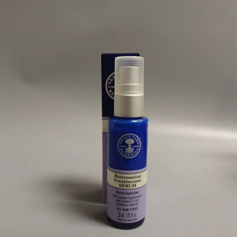 5 BOXED NEAL'S YARD REMEDIES REJUVENATING FRANKINCENSE SERUM 30ML 