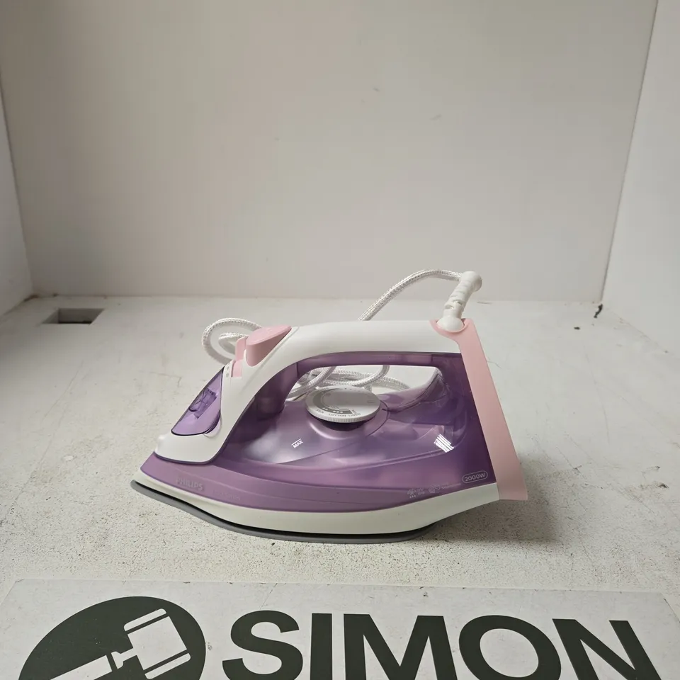 PHILIPS STEAM IRON 3000 SERIES – PINK/PURPLE