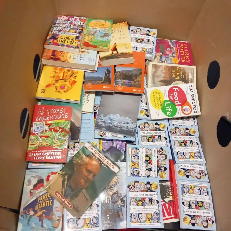 LARGE QUANTITY OF ASSORTED BOOK TITLES INCLUDE FICTION AND NON-FICTION TITLES BY AUTHORS SUCH AS;
