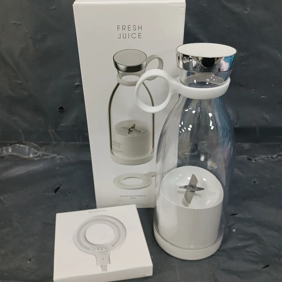 BOXED FRESH JUICE PORTABLE MINI FRUIT BLENDER 