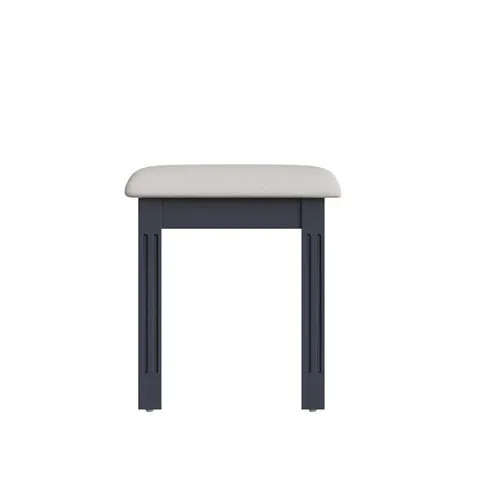BOXED LAVOIE SOLID WOOD DRESSING STOOL