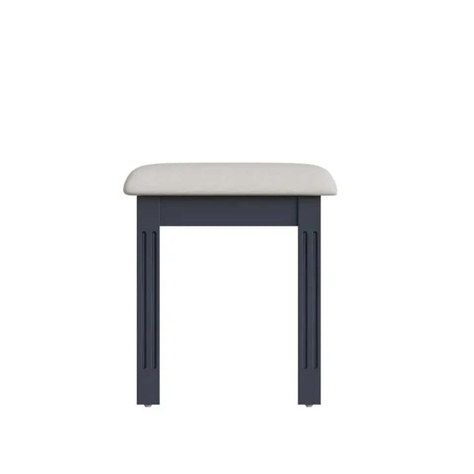 BOXED LAVOIE SOLID WOOD DRESSING STOOL