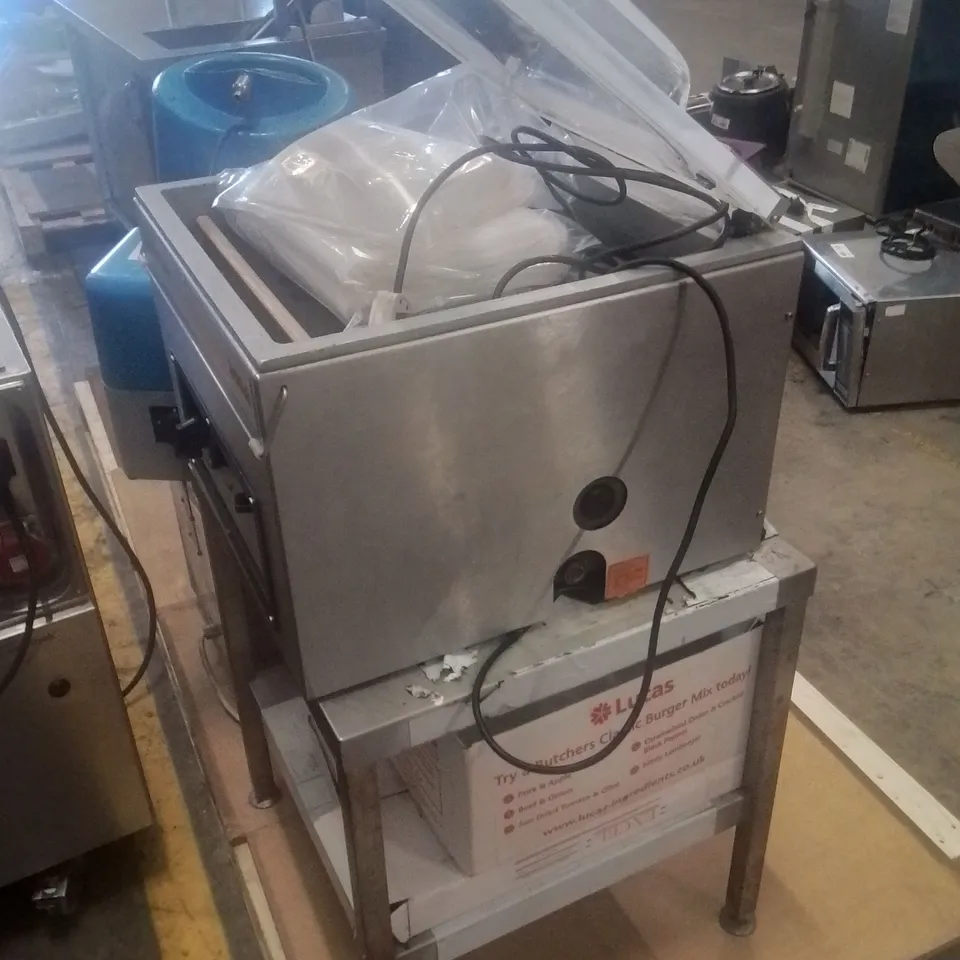 HENKELMAM 200A VACUUM SEALER MACHINE WITH STAINLESS STEEL TABLE
