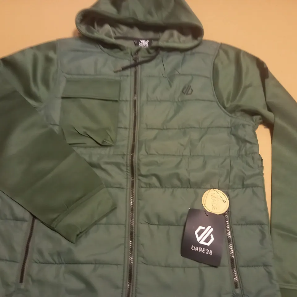 REGATTA ADDINSON MENS HYBRID JACKET IN GREEN - L