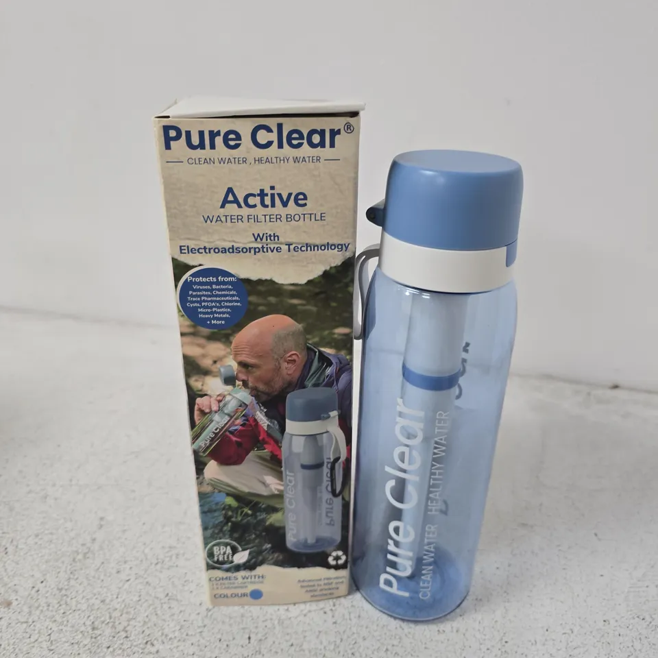 BOXED PURECLEAR ACTIVE WATER FILTER BOTTLE