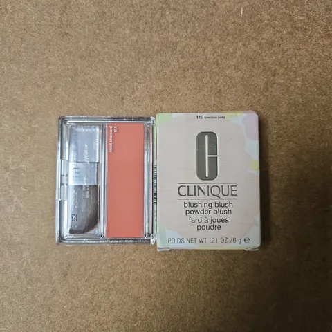 CLINIQUE BLUSHING POWDER BLUSH – SHADE 110 PRECIOUS POSY, 6 G