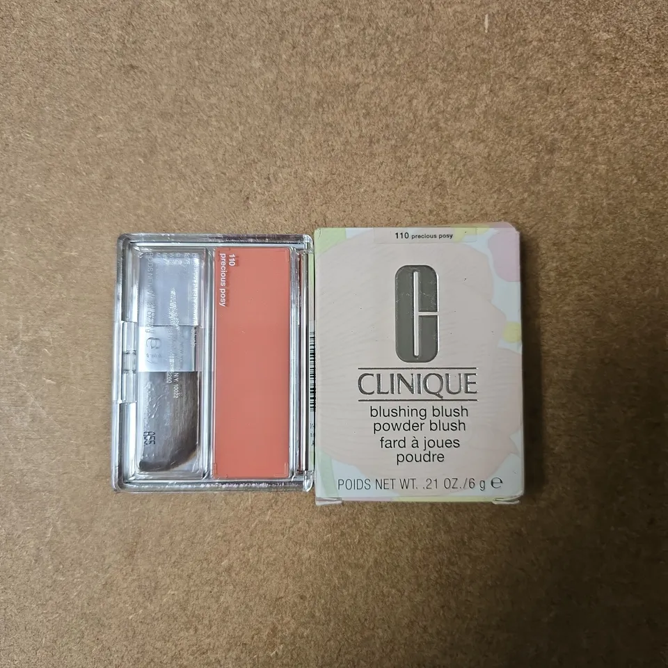 CLINIQUE BLUSHING POWDER BLUSH – SHADE 110 PRECIOUS POSY, 6 G