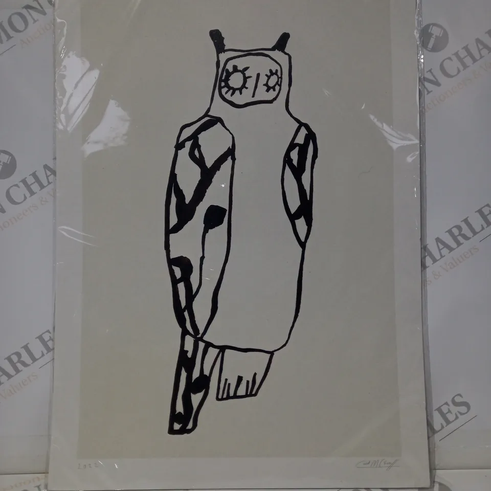 CAIT MCENIFF SIGNED COLLECTION OF APPROXIMATELY 3 ILLUSTRATION ART PRINTS