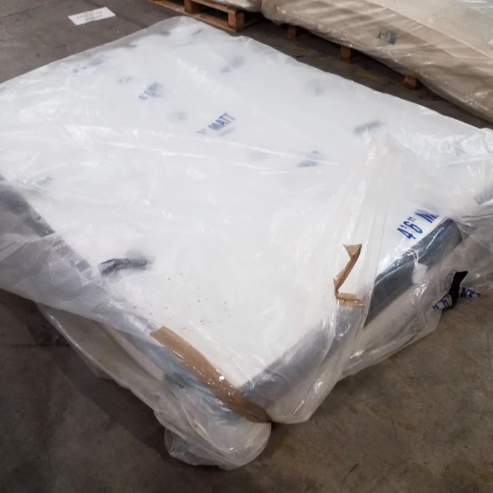 QUALITY BAGGED 135CM DOUBLE MEMORY FOAM MATTRESS 