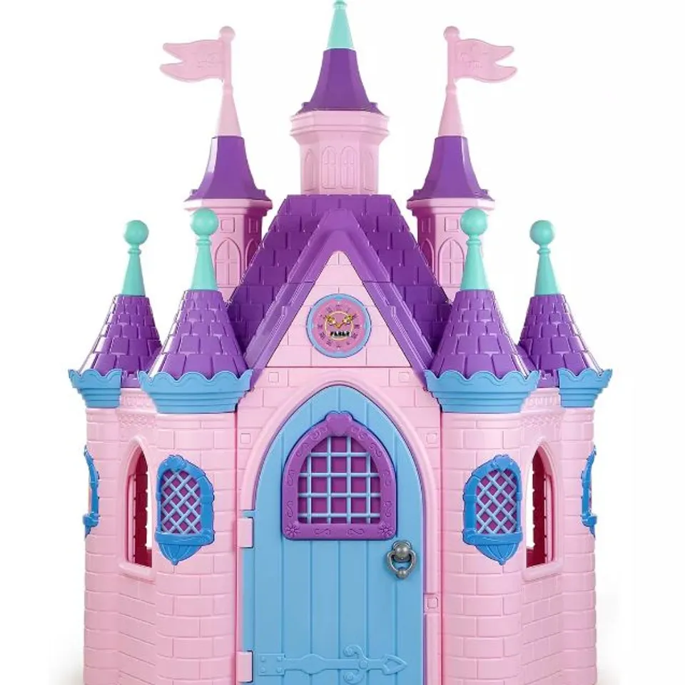 BOXED FEBER SUPER PALACE 8FT PLAYHOUSE RRP £499.99