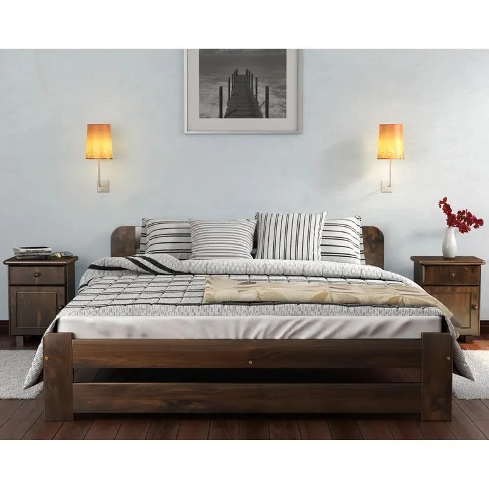 BOXED VIVANCO BED FRAME (BOX 2 OF 2 ONLY)