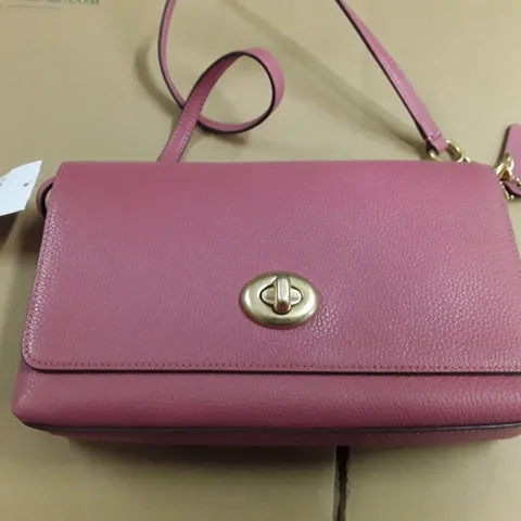 COACH CROSSTOWN PINK BAG