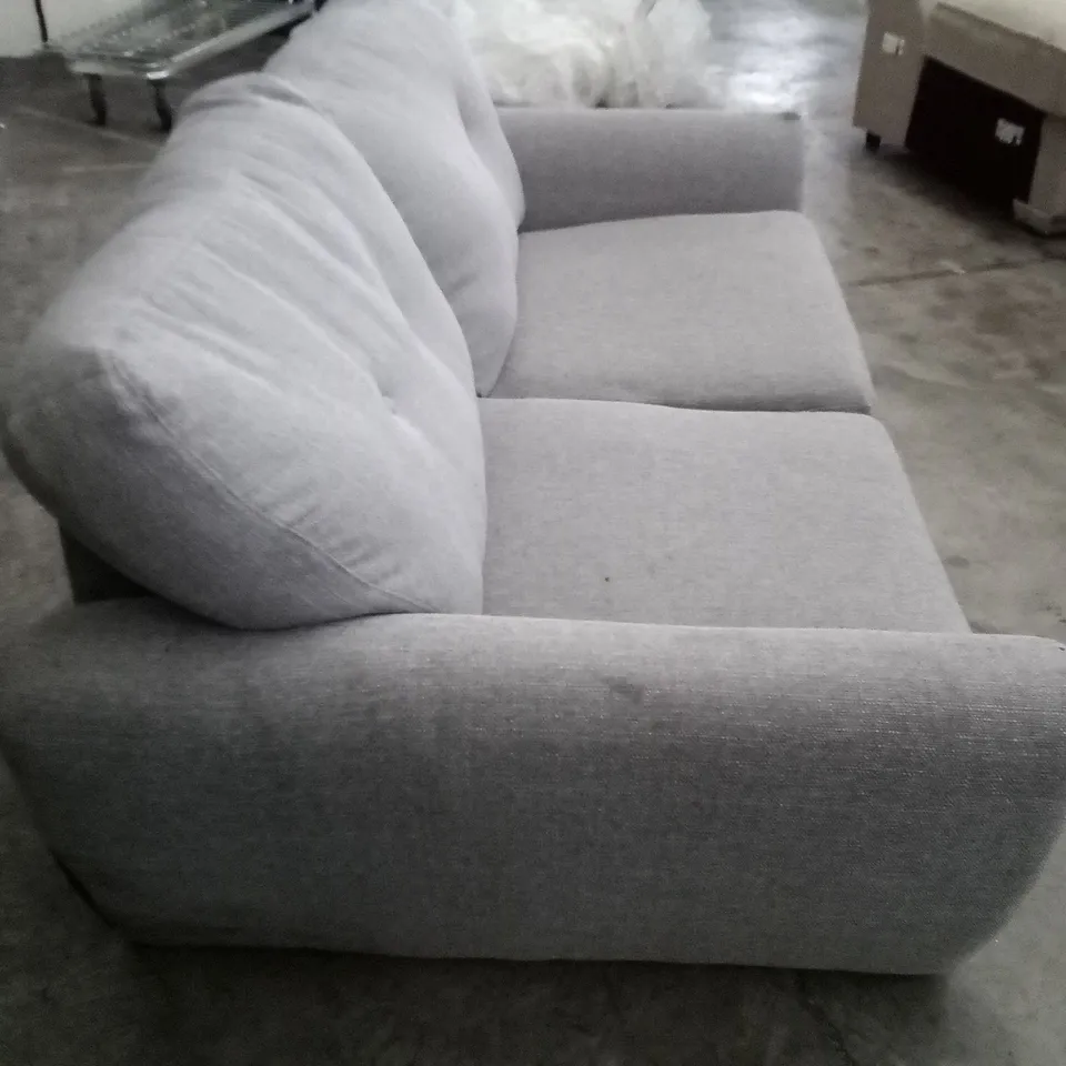 QUALITY DESIGNER CLIO (STOCK) 2 SEATER SOFA ALAMO ASH