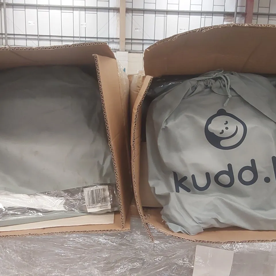 PALLET CONTAINING A VERY LARGE QUANTITY OF KUDD.LY HOODIE BLANKETS