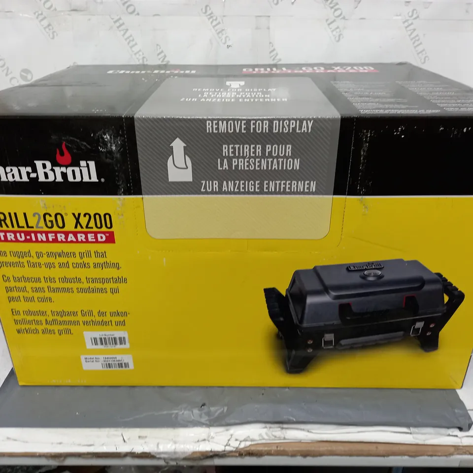 CHAR-BROLI GRILL2GO X200 TRU-INFRARED