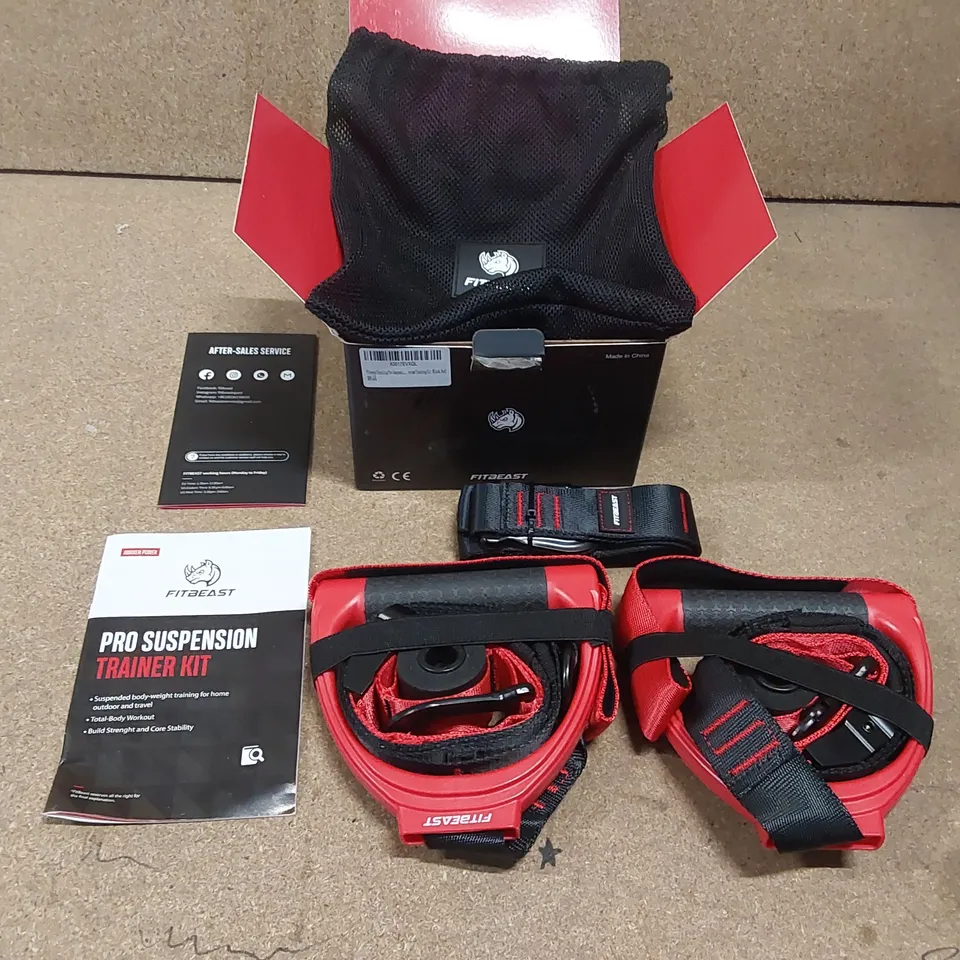 BOXED FITBEAST TRAINING PRO SUSPENSION TRAINING KIT (1 BOX)