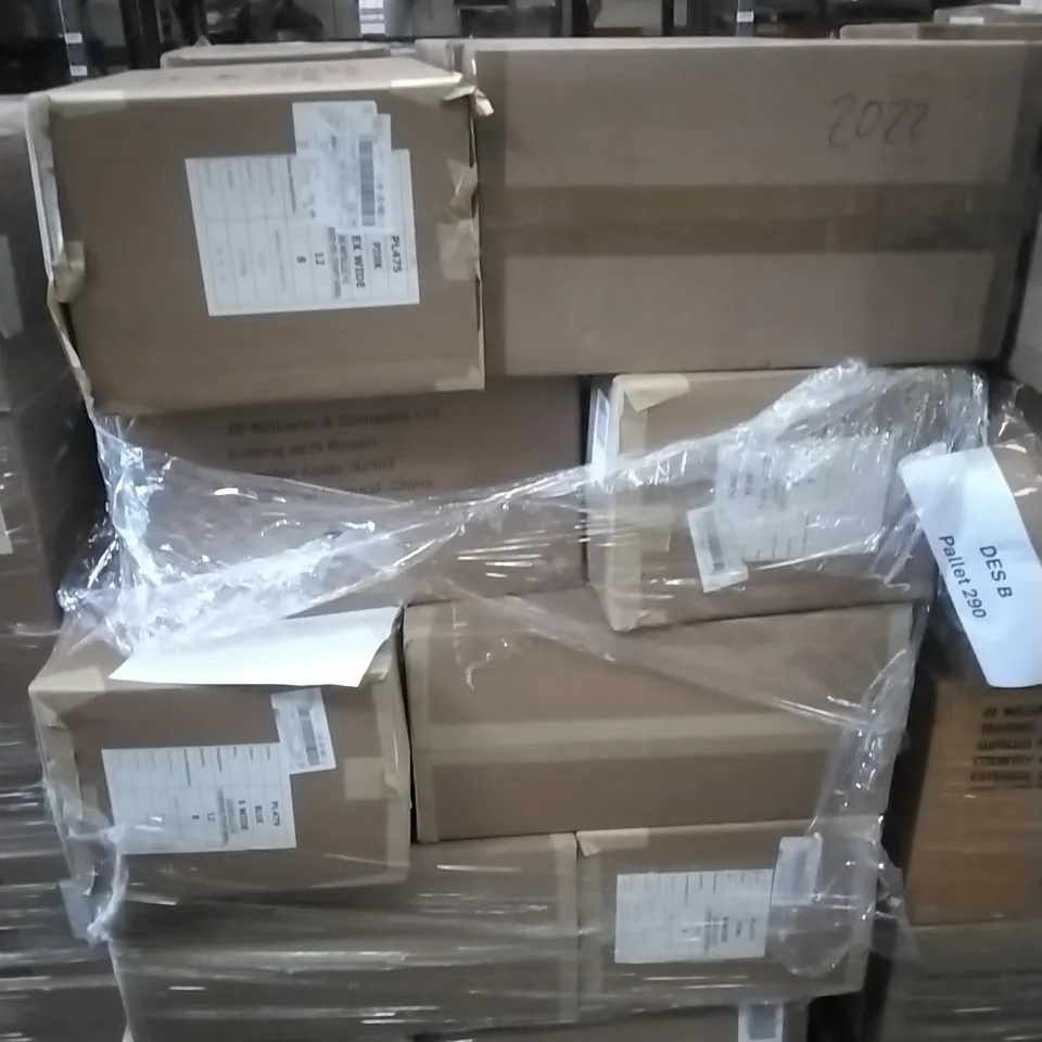 PALLET CONTAINING APPROXIMATELY 85 BRAND NEW DESIGNER WOMEN'S SHOES WHICH INCLUDE;SIMPLY BE HEELS, JD WILLIAMS HEELS, SANDALS ETC