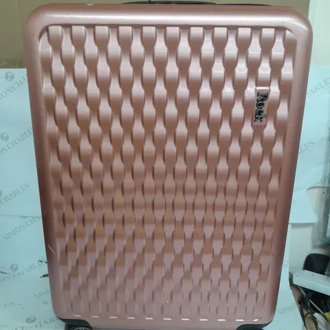 ALLURE LARGE 8 WHEEL SUITCASE IN ROSE PINK