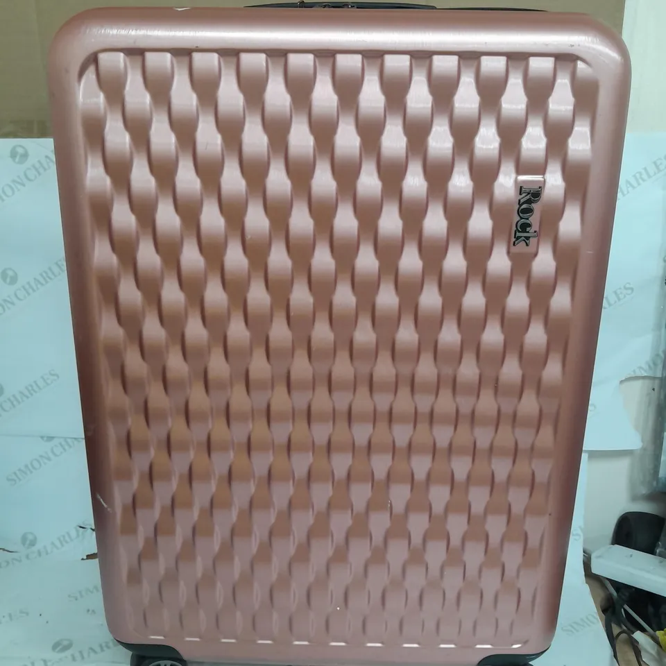 ALLURE LARGE 8 WHEEL SUITCASE IN ROSE PINK