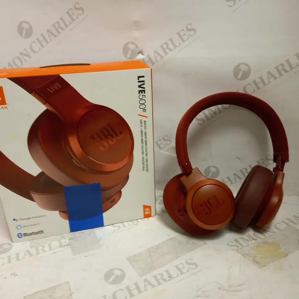 JBL HARMAN LIVE 500 BT HEADPHONES