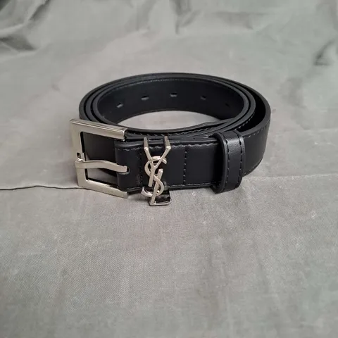 YVES SAINT LAURENT BELT IN BLACK SIZE 44/110