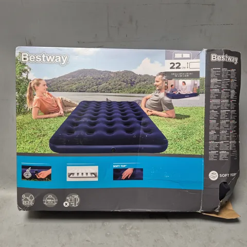 BESTWAY AIR MATRESS - 1.91M X 1.37M X 22CM 