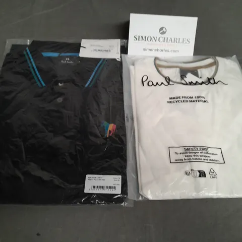 LOT OF 2 BAGGED PAUL SMITH SHIRTS - BOT XS