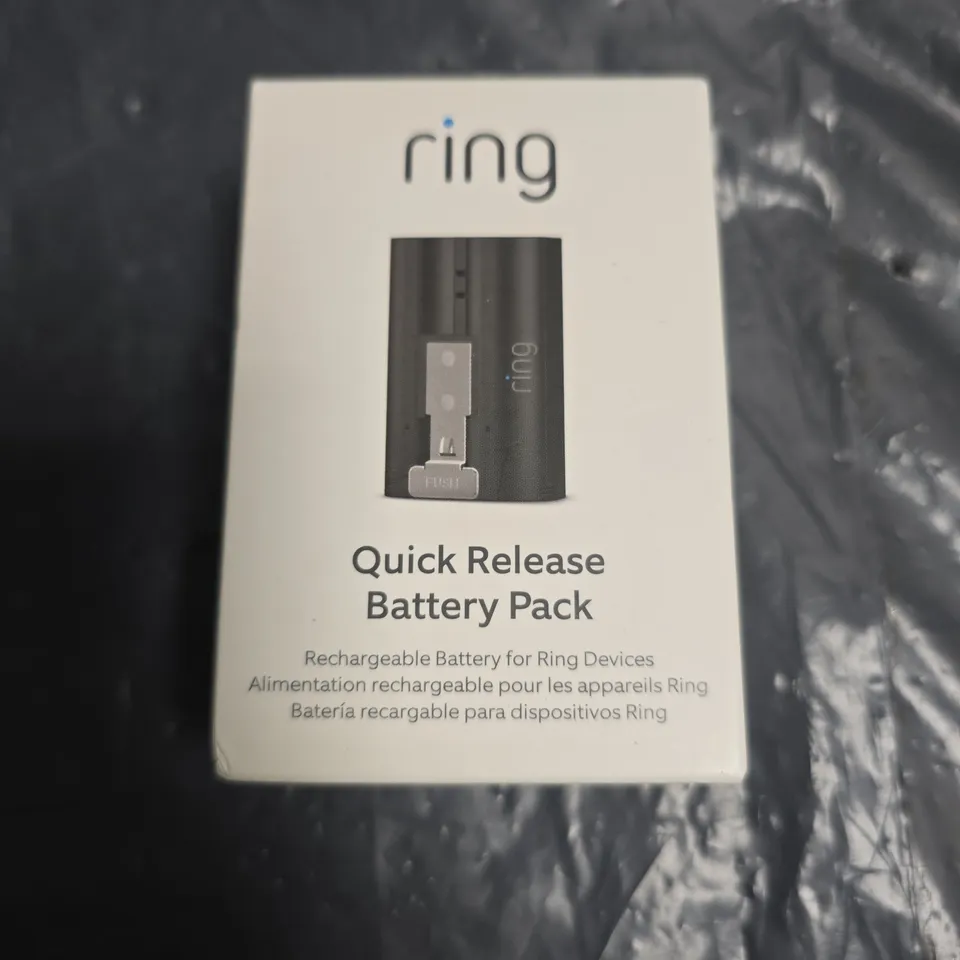 RING QUICK RELEASE BATTERY PACK FOR RING DEVICES