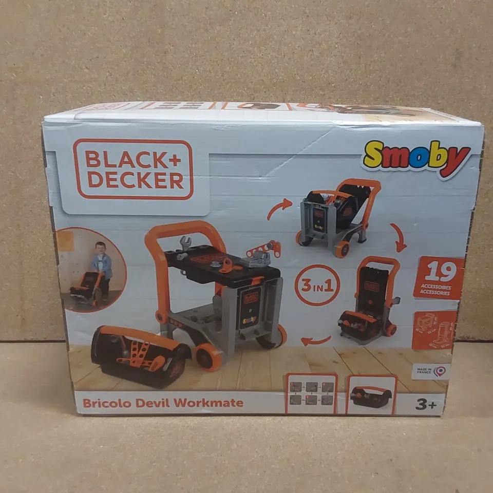 BOXED SMOBY BLACK + DECKER WORKMATE RRP £55