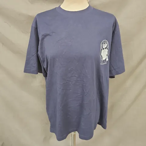 UNIQLO STUDIO GHIBLI TEE IN BLUE SIZE L