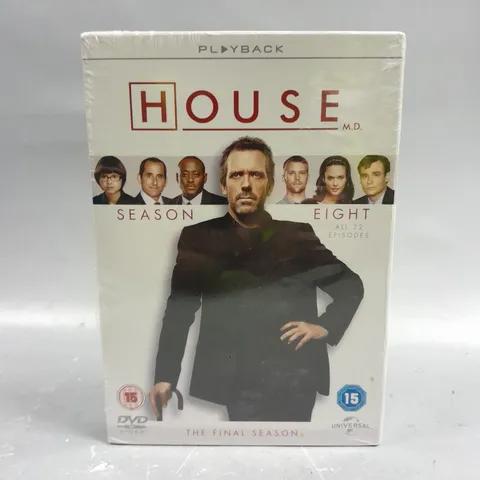 SEALED HOUSE M.D. SEASON EIGHT DVD BOX SET