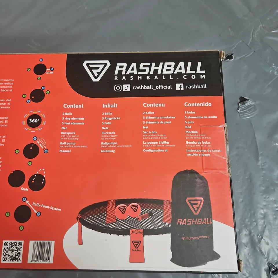 RASHBALL PRO SET ROUNDNET 2VS2 – OUTDOOR GAME (BOXED)