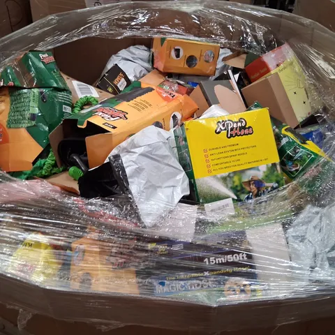 PALLET CONSISTING OF A LARGE QUANTITY OF ASSORTED HOSES AND WATER BASED PRODUCTS