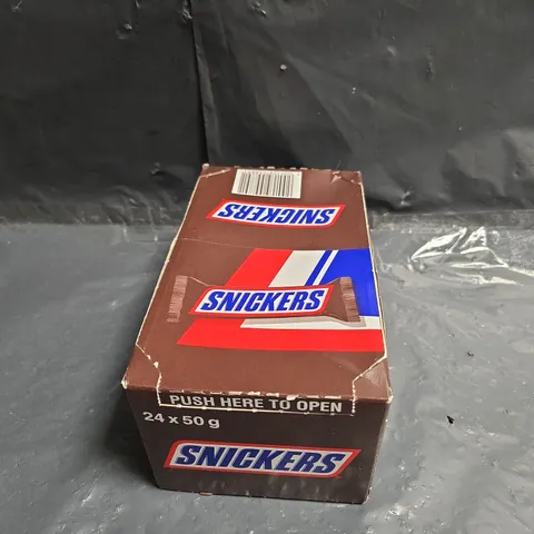 SNICKERS 24 X 50G CHOCOLATE BARS – BULK BOX