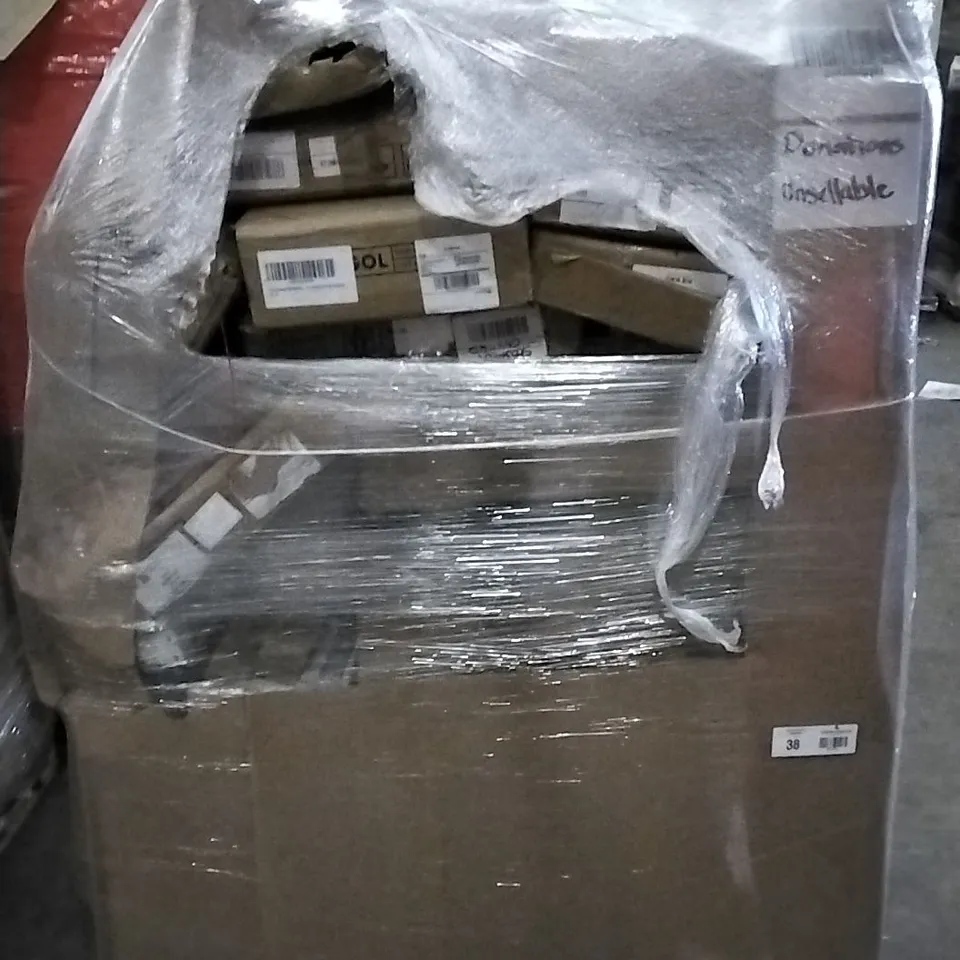PALLET OF ASSORTED HOUSEHOLD AND ELECTRICAL PRODUCTS TO INCLUDE;