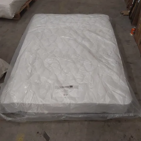 QUALITY BAGGED SILENTNIGHT LAYEZEE MICROQUILT TRADITIONAL OPEN COIL 4'6 DOUBLE MATTRESS 