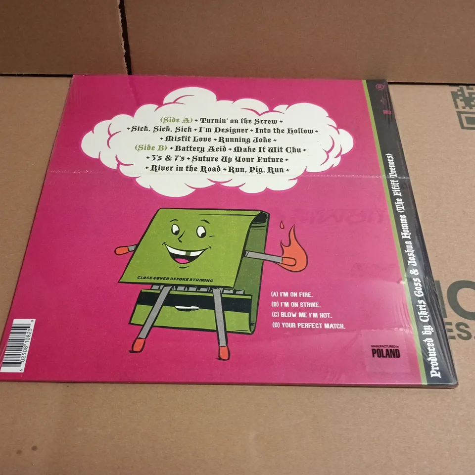 QUEENS OF THE STONE AGE – ERA VULGARIS - SEALED - VINYL LP