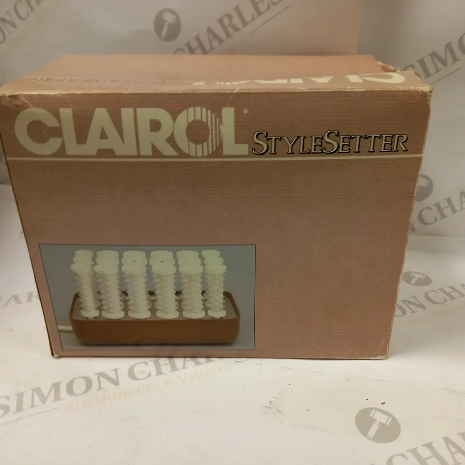 CLAIROL STYLE SETTER ELECTRIC ROLLERS